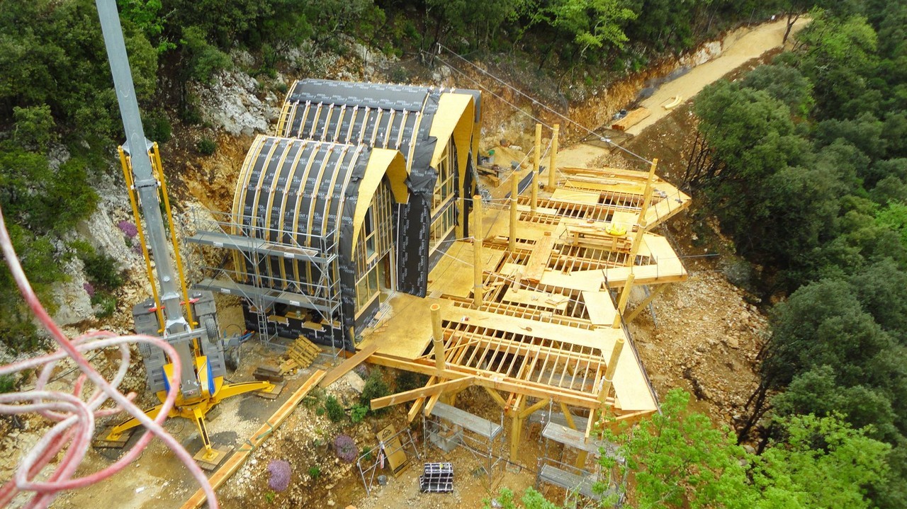 Building the Welcome center